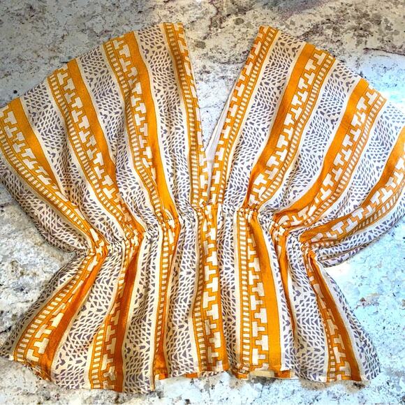 MES DEMOISELLES 100% Silk Sultane Blouse in Swahili Print FR 38 US 8 - Picture 9 of 11